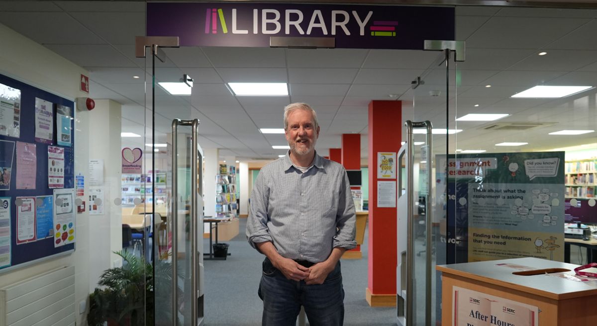 Picture of Library Manager David Greer